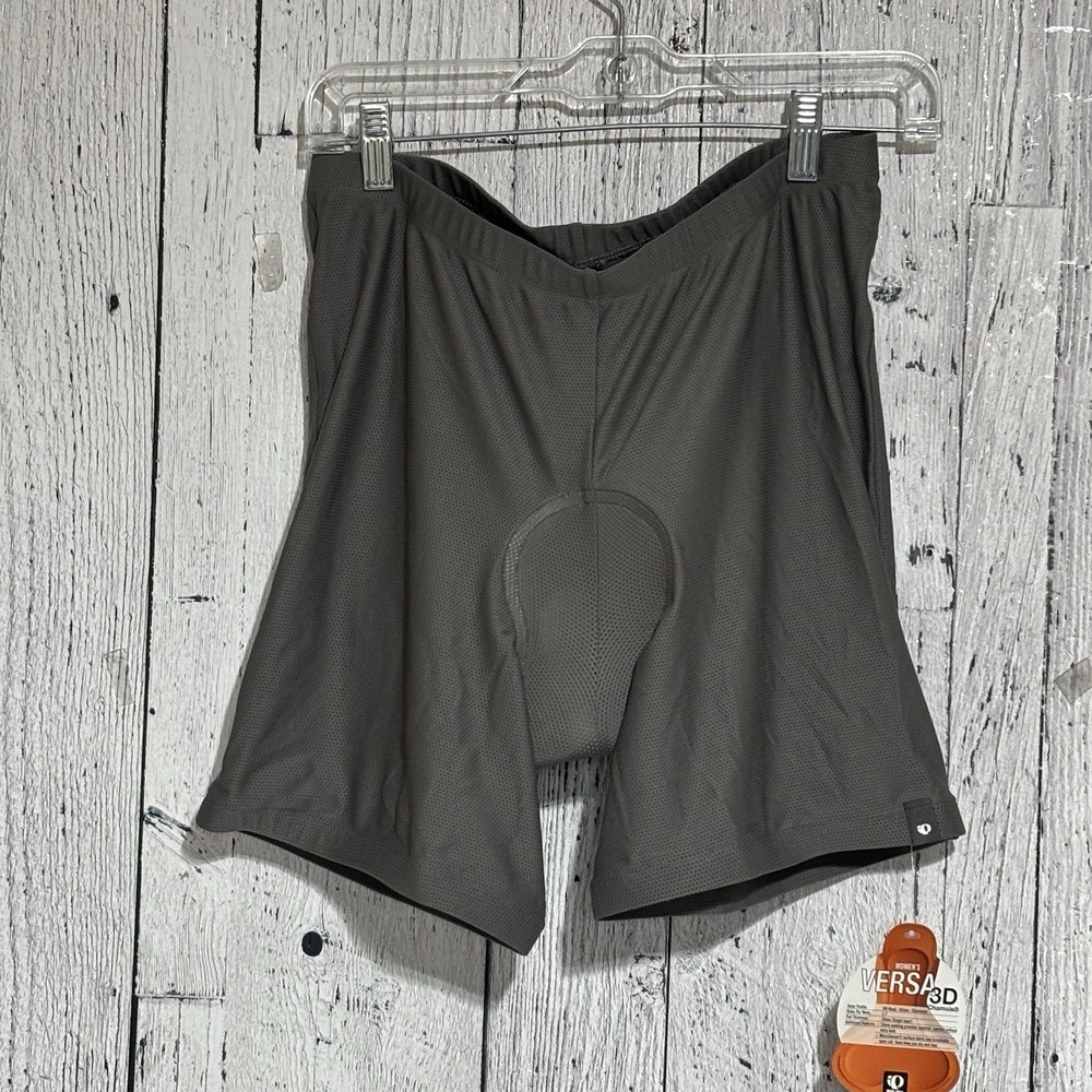 pearl izumi women's padded cycling shorts Size XL Versa 3D Gray New Dry-comfort